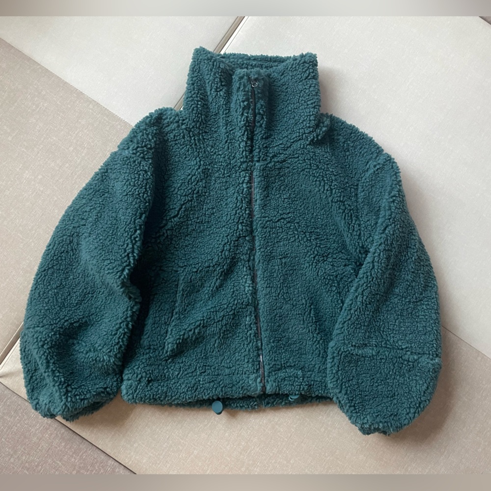 lululemon athletica Teal Teddy Jacket